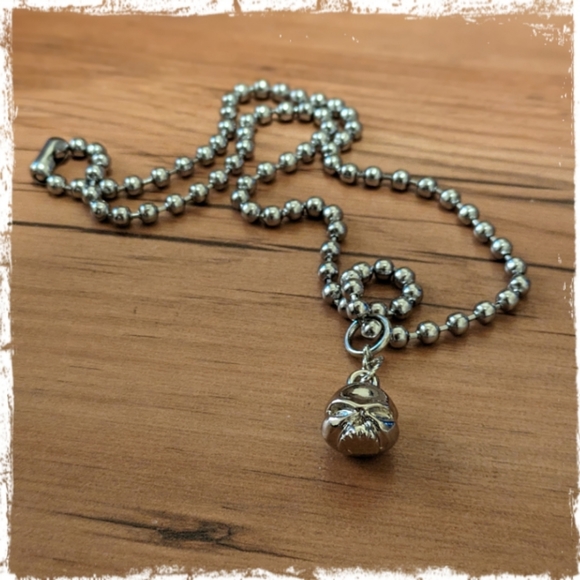 Rare HARLEY DAVIDSON Willie G 3D Charm on Ball Bead Chain New - Picture 3 of 5